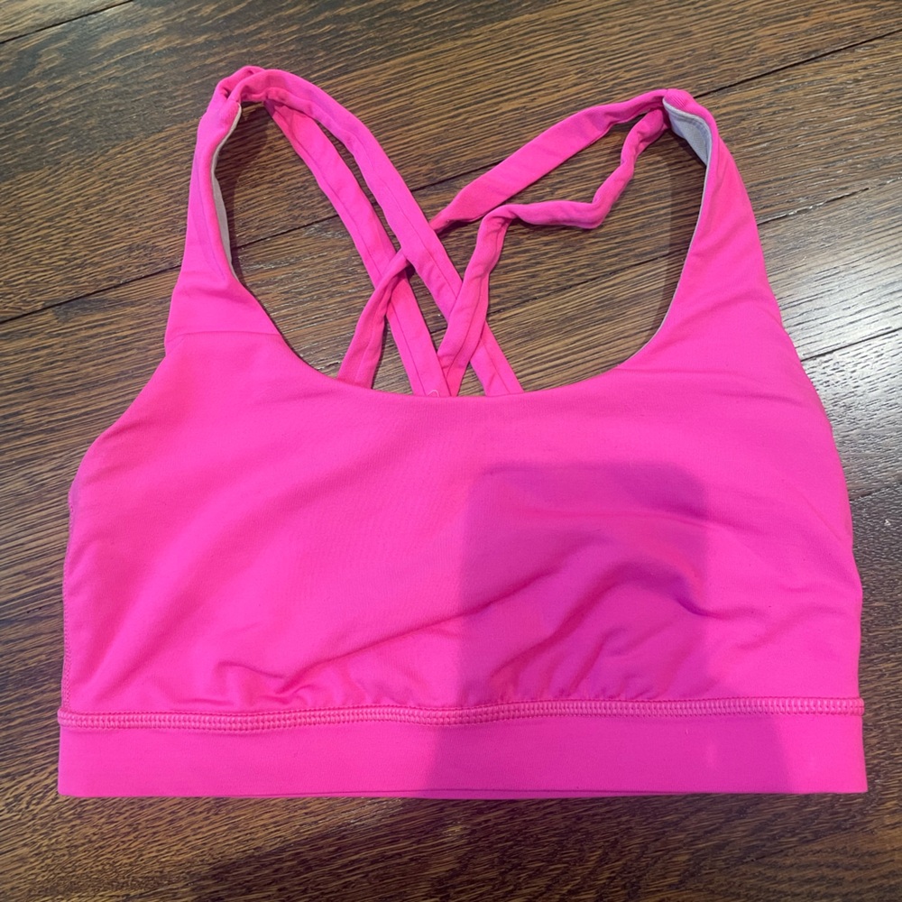 Lululemon Pink Sports Bra